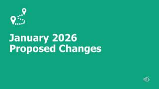 January 2026 Service Changes Public Meeting Video