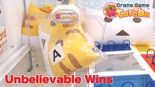 Unbelievable wins from Toreba crane games | All Time best | See to believe