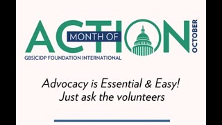 Advocacy is Essential \u0026 Easy - Month of Action 2020