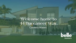 The Pinnacle of Waterfront Luxury: 44 Buccaneer Way, Coomera Waters