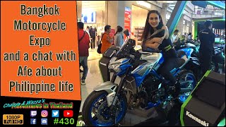 Bangkok Motorcycle Expo and a chat with Afe about Philippine life