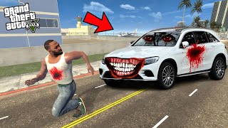 GTA 5 : FRANKLIN GOT ATTACKED BY CURSED KILLER CAR