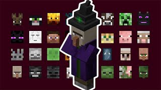 WITCH VS ALL MOBS | MINECRAFT