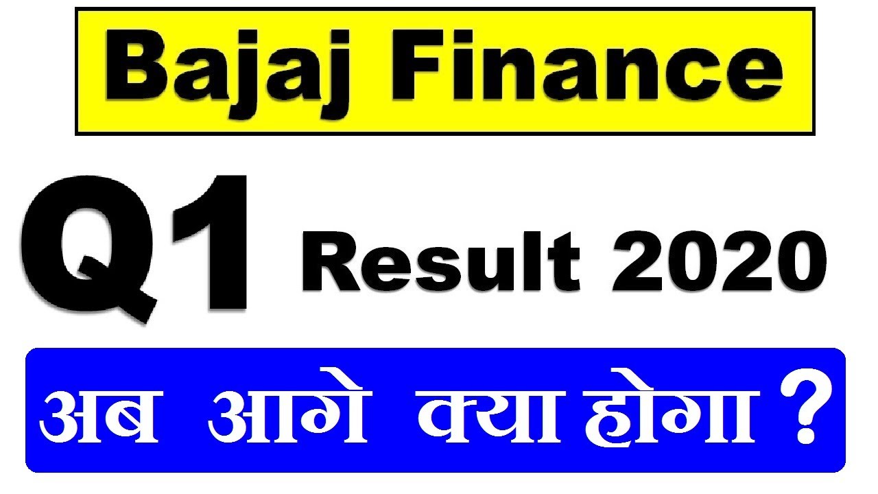 Bajaj Finance Q1 Results 2020 ⚫ Detail Analysis ⚫ BUY HOLD SELL ⚫ Bajaj ...