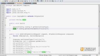 Servlet Init Parameters