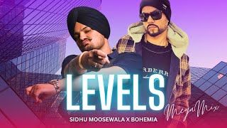 Sidhu Moosewala X Bohemia - LEVELS (MegaMix By Rosh Blazze) | Latest Punjabi Rap Mashup Song (2023)