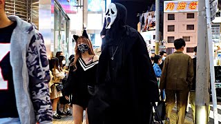 【4K】ハロウィン前日の渋谷を散歩 Part3