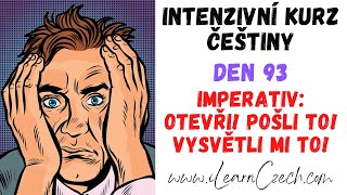 Intensive Czech course 93: The imperative - endings -I / -ETE