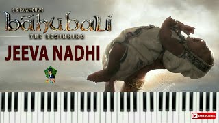 Jeva Nadhi Full Song Keyboard Version || Baahubali || Prabhas, Rana Daggubati, Anushka, Tamannaah