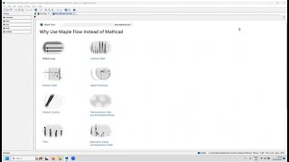 Why use Maple Flow instead of Mathcad