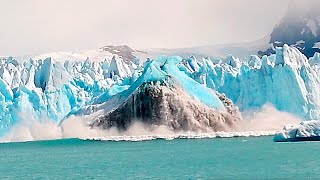 5 MOST Incredible Glacier Calving Videos