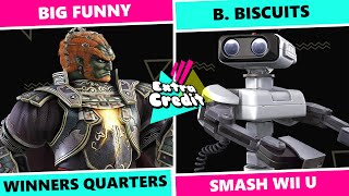 Extra Credit Finale: Winners Quarters - Big Funny (Ganondorf) Vs. B. Biscuits (R.O.B.) SSB4