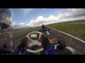 rotax max tony kart 1er roulage après 1an crash