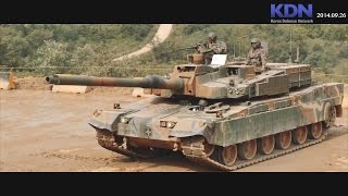Korea Defence Network - K-2 Black Panther Main Battle Tanks Live Demo [1080p]