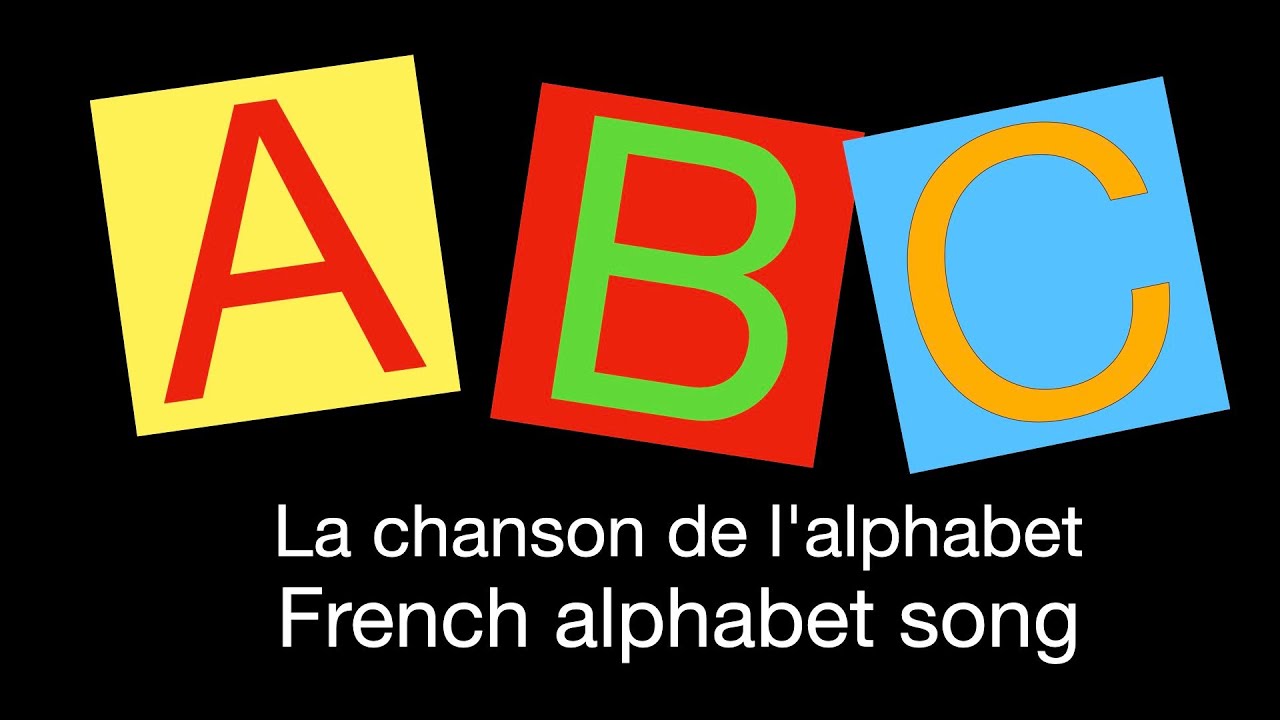 A B C Chanson De L'alphabet Français - YouTube