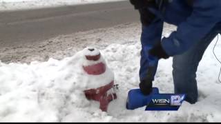 Residents need to clear snow from around fire hydrants