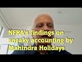 Club Mahindra Resorts EXPOSED! Regulatory Body Uncovers Questionable Accounting