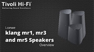 Loewe klang mr1, mr3 and mr5 Speakers | Overview