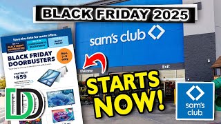 Sam's Club Black Friday 2025 STARTS NOW! Don't Miss It!