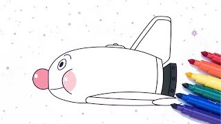 宇宙船アンパンマン号 イラストの描き方