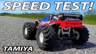 How Slow is the upgraded Tamiya Dual Hunter (Wild Dagger) 4WD 1/10 Dual Motor RC Car Monster Truck?