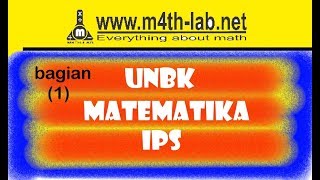 Soal HOTS dari M4th-Lab. UNBK Matematika IPS SMA/MA 2019 Paket 2 dari Website M4th-Lab.net