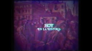 MicroPrograma - Hoy En La Historia Canal 2 El Salvador 90s