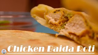 CHICKEN BAIDA ROTI RECIPE | Street Style Chicken Baida Roti Recipe | Street Food | Hunger Plans