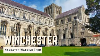 WINCHESTER | 4K Narrated Walking Tour | Let's Walk 2021