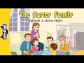 The Carter Family 1 | Game Night | Family | Little Fox | Animated Stories for Kids