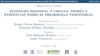 Economía Regional y Urbana, Teoría y Evidencias Sobre el Desarrollo Territorial