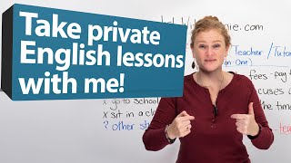 Take PRIVATE ENGLISH CLASSES with RONNIE!