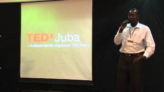 Lost Boy of South Sudan found his home Village: William Kolong Pioth at TEDxJuba