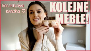 KOLEJNE MEBLE W NOWYM DOMU \u0026 ROCZNICA ŚLUBU 🥰 / VLOG