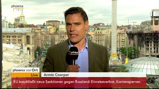 Referendum Ost-Ukraine: Armin Coerper mit aktuellen Informationen am 12.05.2014