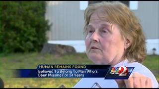 Remains found in backyard believed to be missing man
