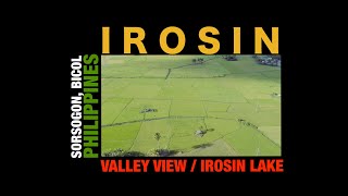 4K GLIDEWISEUAS: Valley View / Irosin Lake ~ Sorsogon, Bicol, Philippines