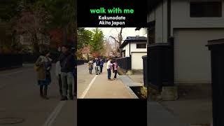 Walk With Me in Kakunodate | Akita Japan Walking Tour