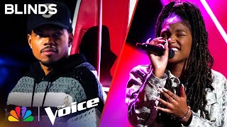 17-Year-Old Mariah Kalia Sings Billie Eilish's "idontwannabeyouanymore" | The Voice Blind Auditions