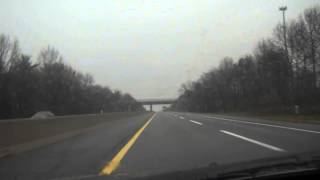 The NJ Turnpike; from the first NB Rest stop to Exit 3