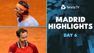 Nadal Battles Cachin; Sinner, Medvedev Feature | Madrid 2024 Highlights Day 6