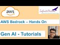 AWS Bedrock Hands-On Tutorial | Build Generative AI Applications on AWS #generativeai #bedrock #ai