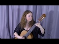 Prelude BWV 999 (J. S. BACH)  Marisa Gomez, guitar.