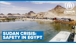 Refugees find safety in Egypt