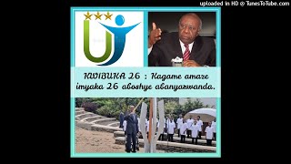 Radio Ubumwe :KWIBUKA 26 : Kagame amaze imyaka 26 aboshye abanyarwanda. 06 04 2020