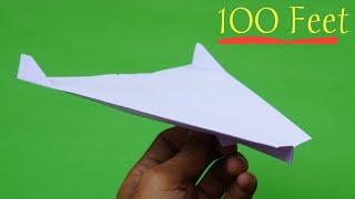 How to Make Paper Airplane That Fly Far - Origami Airplane, Easy Airplane can Fly Far