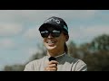 behind the scenes with hinako shibuno at the 2023 aig women s open