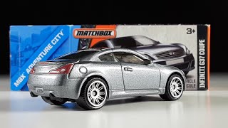 Matchbox Mainline Review: Infiniti G37 Coupe | 2017 Power Grabs | MBX  Adventure City