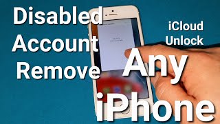 How to Remove Disabled Any iPhone with iCloud Activation Lock - Unlock✔️iCloud Unlock Success✔️