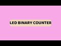 LED BINARY COUNTER using Arduino UNO | KSHITIJ SONAR